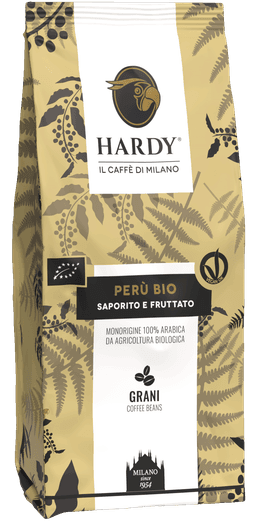 Caffè Hardy Perù Bio — Sacchetto grani 1 kg
