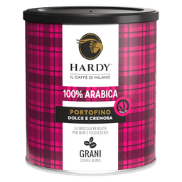 Caffè Hardy Portofino — Lattina grani 250 g