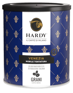 Caffè Hardy Venezia — Lattina grani 250 g