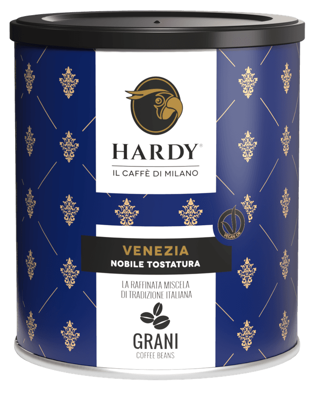 Caffè Hardy Venezia — Lattina grani 250 g