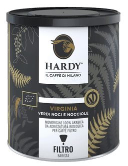 Caffè Hardy Virginia Filtro Bio — Lattina 250 g