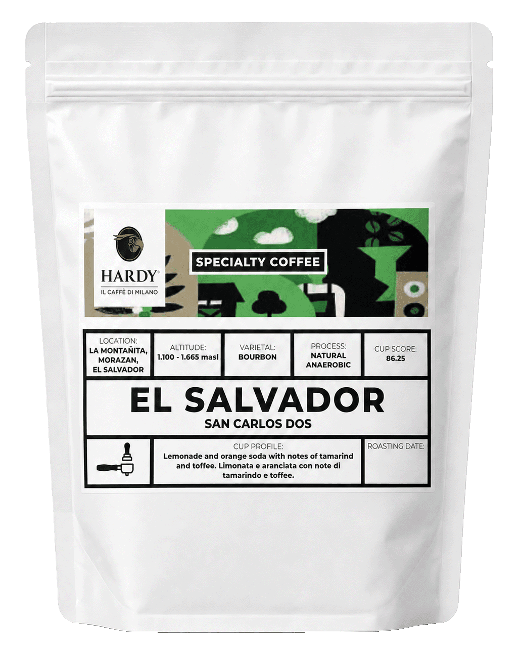 El Salvador Sacchetto 250 g