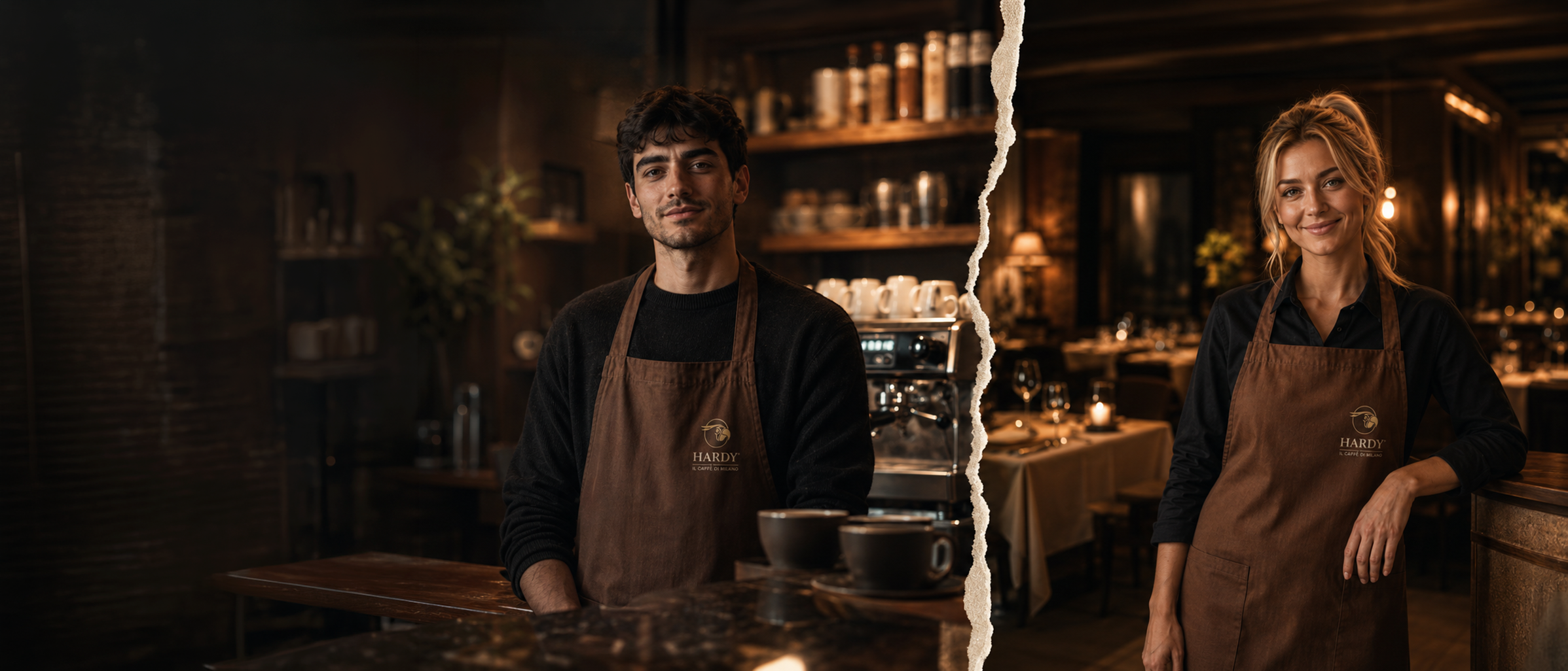 Edoardo ed Emma — team Hardy HoReCa